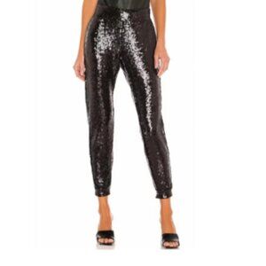 Commando Sequin Jogger‎ Black Large Black - SLG381